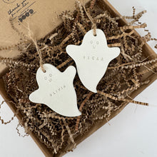 Load image into Gallery viewer, Personalised Halloween Ghost Decoration