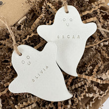 Load image into Gallery viewer, Personalised Halloween Ghost Decoration