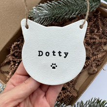 Load image into Gallery viewer, Personalised Cat Pet Decoration