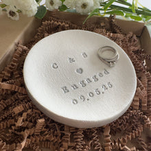 Load image into Gallery viewer, Engagement Trinket Dish