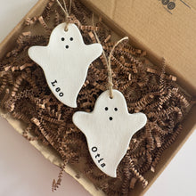 Load image into Gallery viewer, Personalised Halloween Ghost Decoration
