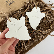 Load image into Gallery viewer, Personalised Halloween Ghost Decoration