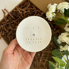 Load image into Gallery viewer, Engagement Trinket Dish