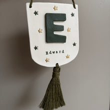 Load image into Gallery viewer, Personalised Wall Pennant Kids Room Decor