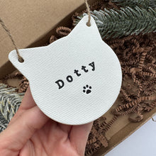 Load image into Gallery viewer, Personalised Cat Pet Decoration