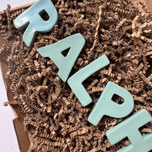 Load image into Gallery viewer, Clay Letters Name Sign Nursery Room Wall Decor