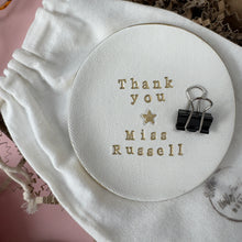 Load image into Gallery viewer, PERSONALISED TEACHER TRINKET DISH GIFT