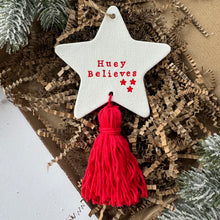 Load image into Gallery viewer, Tassel Believe Star Decoration