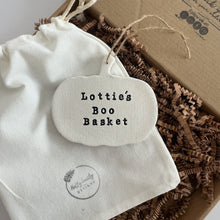 Load image into Gallery viewer, Personalised Halloween Pumpkin Boo Basket Decoration