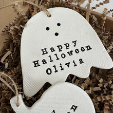 Load image into Gallery viewer, Personalised Halloween Ghost or Pumpkin