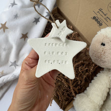Load image into Gallery viewer, Personalised Clay Baby Star Keepsake