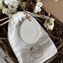 Load image into Gallery viewer, Personalised Egg Easter Decoration Initial