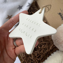 Load image into Gallery viewer, Personalised Clay Baby Star Keepsake