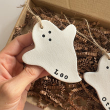 Load image into Gallery viewer, Personalised Halloween Ghost Decoration