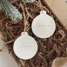 Load image into Gallery viewer, Personalised Bauble Decoration