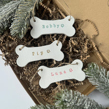 Load image into Gallery viewer, Personalised Dog Pet Decoration Ornament