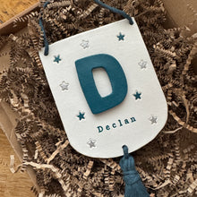 Load image into Gallery viewer, Personalised Wall Pennant Kids Room Decor
