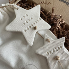Load image into Gallery viewer, Personalised Clay Baby Star set Keepsake
