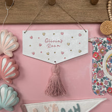 Load image into Gallery viewer, Personalised Room Sign for kids Decor or Nursery
