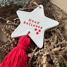 Load image into Gallery viewer, Tassel Believe Star Decoration
