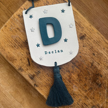 Load image into Gallery viewer, Personalised Wall Pennant Kids Room Decor
