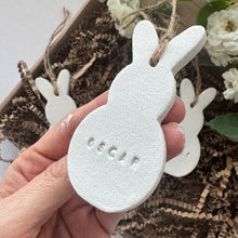 Load image into Gallery viewer, Personalised Rabbit Easter Decoration
