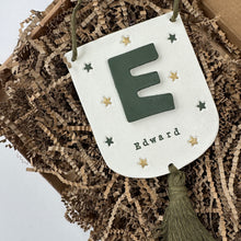 Load image into Gallery viewer, Personalised Wall Pennant Kids Room Decor
