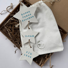 Load image into Gallery viewer, Personalised Baby Star Keepsake Gift
