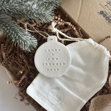 Load image into Gallery viewer, Personalised Bauble Decoration
