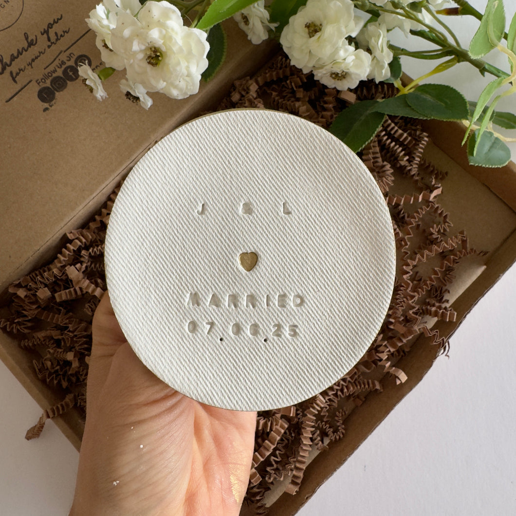 Wedding Trinket Dish