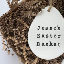 Load image into Gallery viewer, Personalised Egg Easter Basket Decoration
