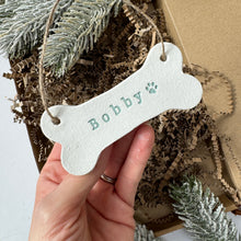 Load image into Gallery viewer, Personalised Dog Pet Decoration Ornament
