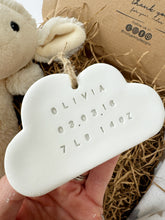 Load image into Gallery viewer, Small Cloud Baby Keepsake
