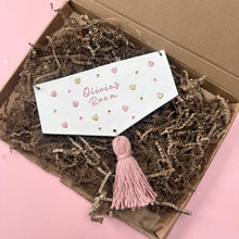 Load image into Gallery viewer, Personalised Room Sign for kids Decor or Nursery
