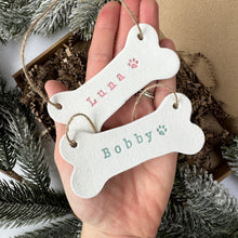 Load image into Gallery viewer, Personalised Dog Pet Decoration Ornament
