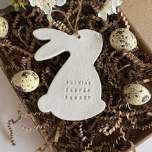 Load image into Gallery viewer, Personalised Rabbit Easter Decoration
