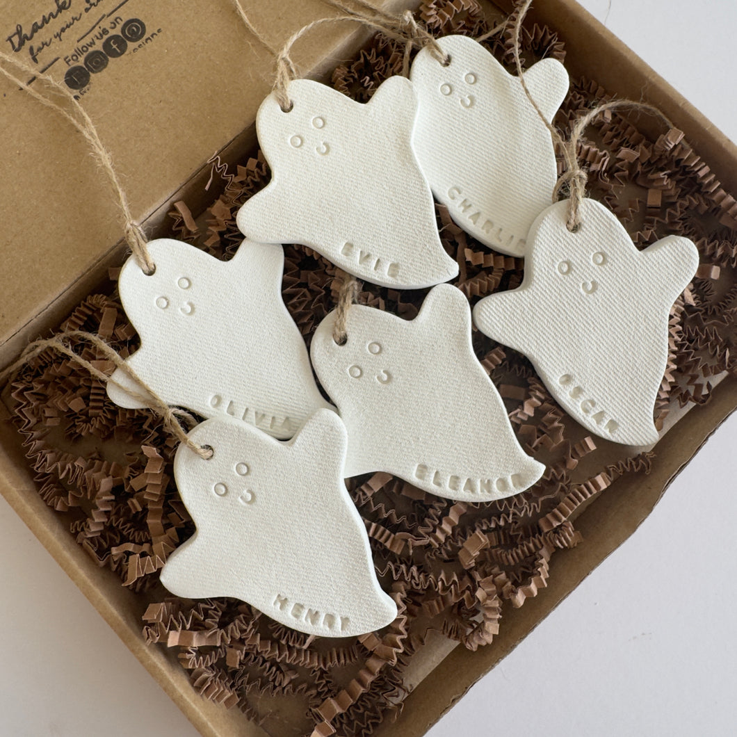 Personalised Halloween Ghost Decoration