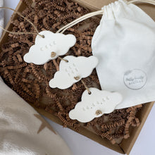 Load image into Gallery viewer, Personalised Clay Baby Cloud set Keepsake
