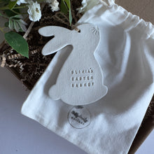 Load image into Gallery viewer, Personalised Rabbit Easter Decoration
