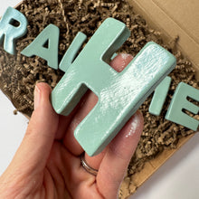 Load image into Gallery viewer, Clay Letters Name Sign Nursery Room Wall Decor
