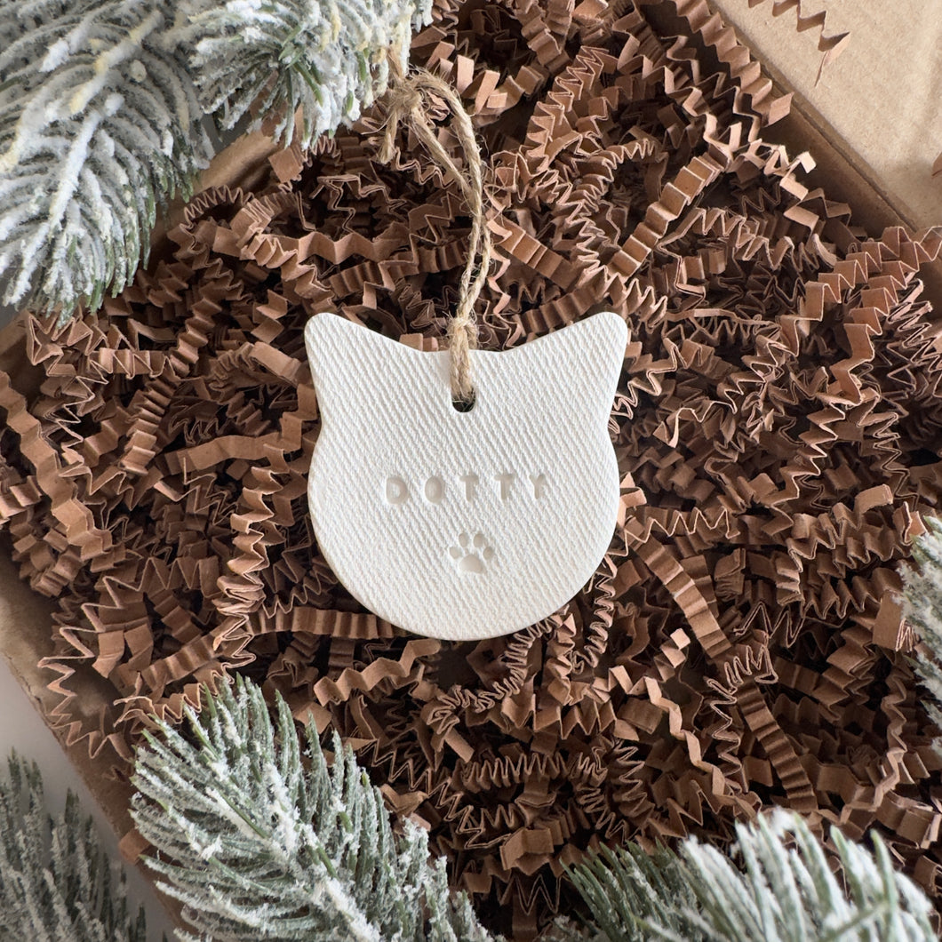 Personalised Cat Pet Decoration