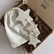 Load image into Gallery viewer, Personalised Clay Baby Star set Keepsake

