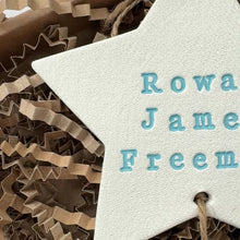 Load and play video in Gallery viewer, Personalised Baby Star Keepsake Gift
