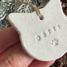 Load and play video in Gallery viewer, Personalised Cat Pet Decoration
