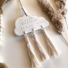 Load image into Gallery viewer, Baby Cloud with Tassels
