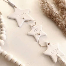 Load image into Gallery viewer, Star Keepsake with Natural Tassels
