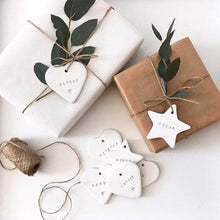 Load image into Gallery viewer, Custom Star Gift Tag &amp; Decoration
