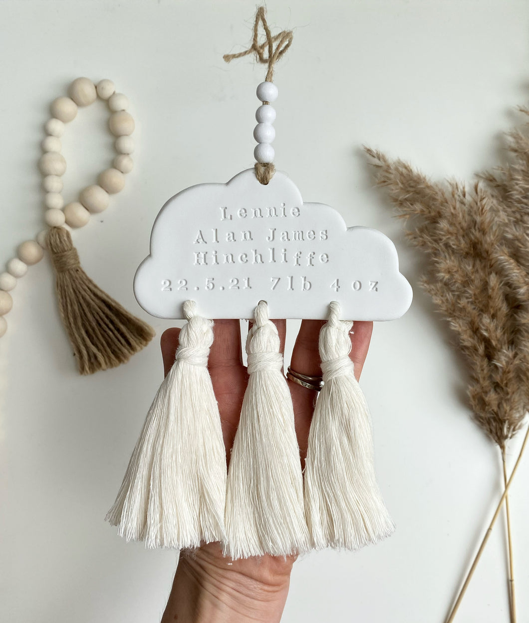 Baby Cloud with Tassels