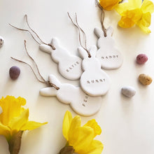 Load image into Gallery viewer, Easter Rabbit Gift Tag &amp; Decoration

