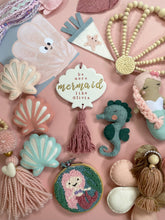 Load image into Gallery viewer, Mermaid Shell with Coloured Tassels
